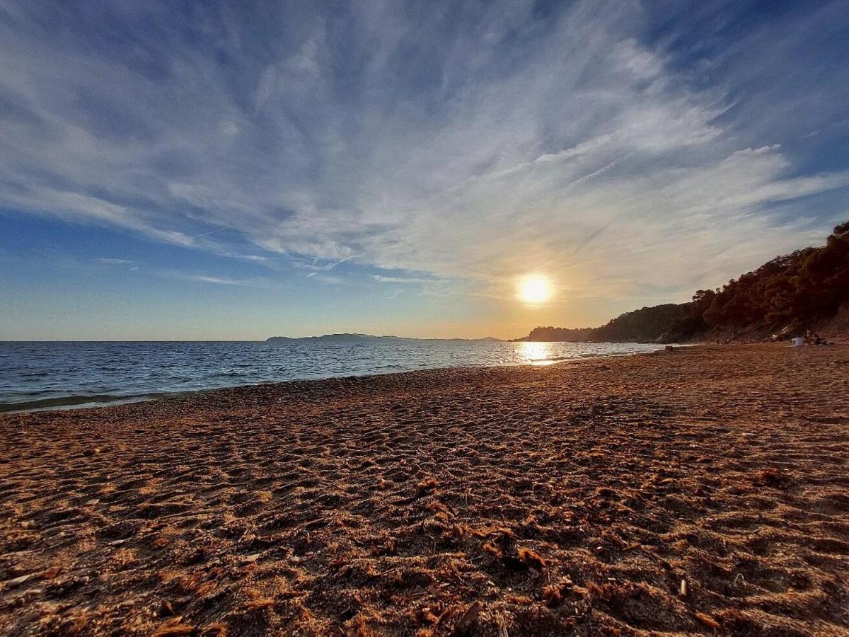 Superbe Rez-de-Villa 6p calme&plage à pied Le Pradet Extérieur photo
